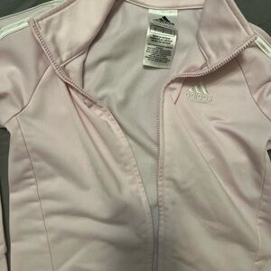 Adidas Women's Light Pink Bomber Jacket
